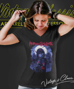 Motionless In White Shirt Become The Night V Neck TShirt 1