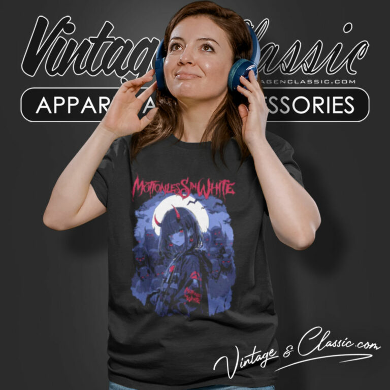 Motionless In White Shirt Become The Night Women T Shirt 1 Motionless In White Shirt Become The Night Women T Shirt 1
