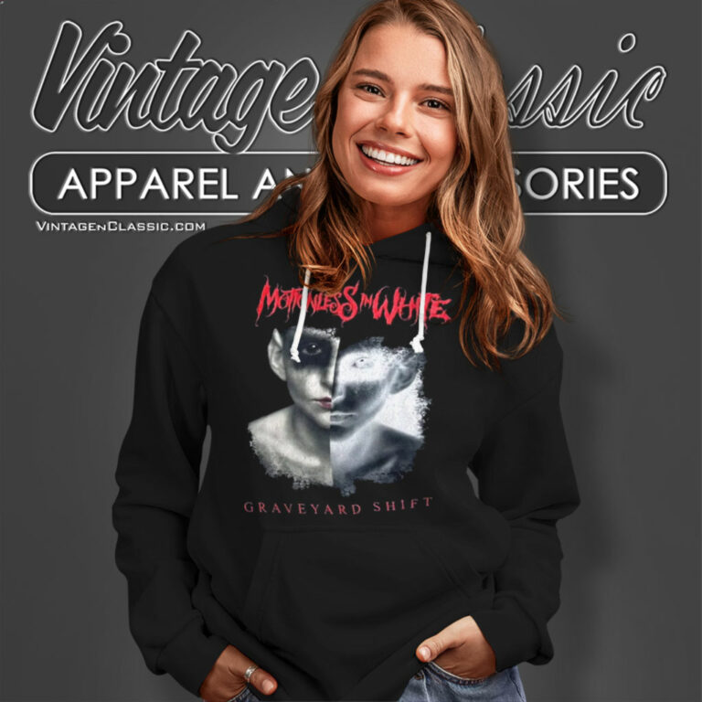 Motionless In White Shirt Graveyard Shift Hoodie Motionless In White Shirt Graveyard Shift Hoodie