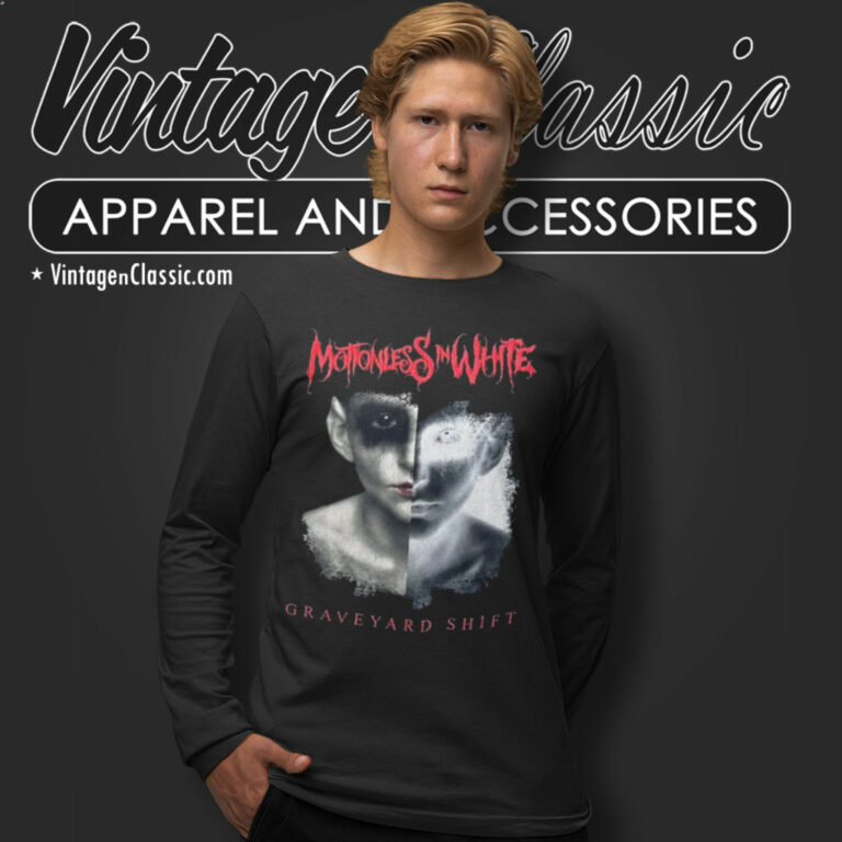 Motionless In White Shirt Graveyard Shift Long Sleeve Tee Motionless In White Shirt Graveyard Shift Long Sleeve Tee