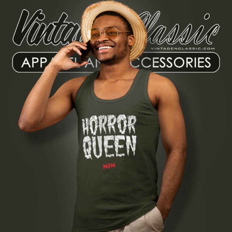 Motionless In White Shirt Horror Queen Tank Top Racerback Motionless In White Shirt Horror Queen Tank Top Racerback