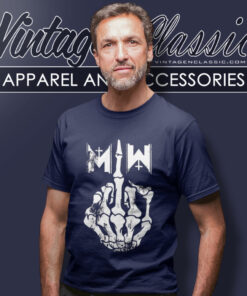 Motionless In White Shirt Middle Finger T Shirt
