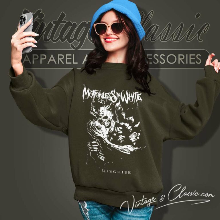 Motionless In White Skeleton Rock Sweatshirt Motionless In White Skeleton Rock Sweatshirt