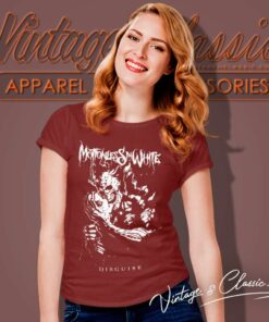 Motionless In White Skeleton Rock Shirt 5 Motionless In White Skeleton Rock Women TShirt