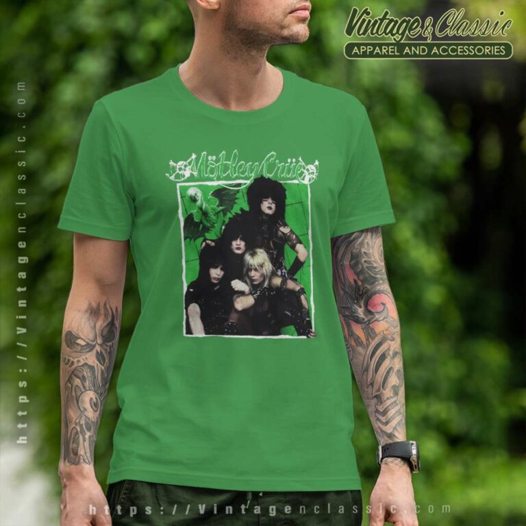 Motley Crue 1989 Group Photo T Shirt Motley Crue 1989 Group Photo T Shirt