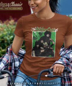Motley Crue 1989 Group Photo Women TShirt