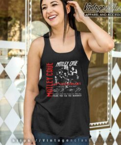 Motley Crue 40th Anniversary Tank Top Racerback