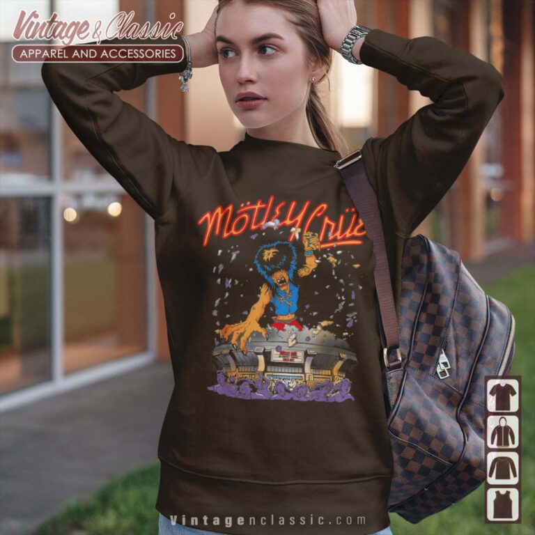 Motley Crue Allister King Kong America Sweatshirt Motley Crue Allister King Kong America Sweatshirt