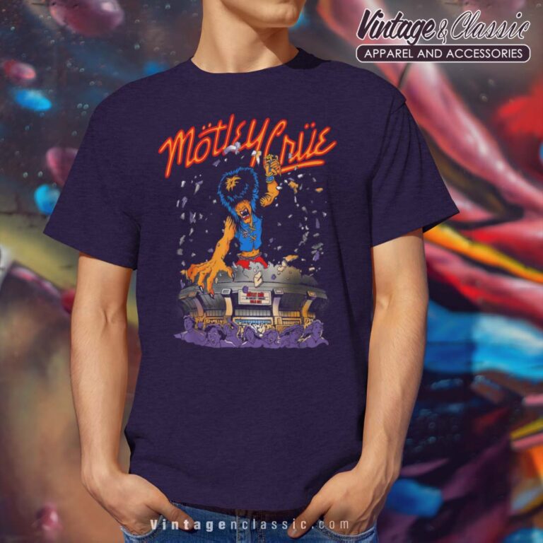 Motley Crue Allister King Kong America Tshirt Motley Crue Allister King Kong America Tshirt