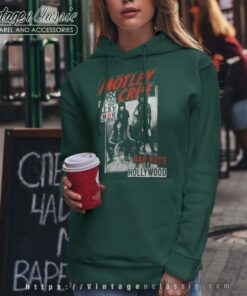 Motley Crue Bad Boys of Hollywood Hoodie