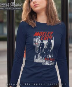 Motley Crue Bad Boys of Hollywood Longsleeves