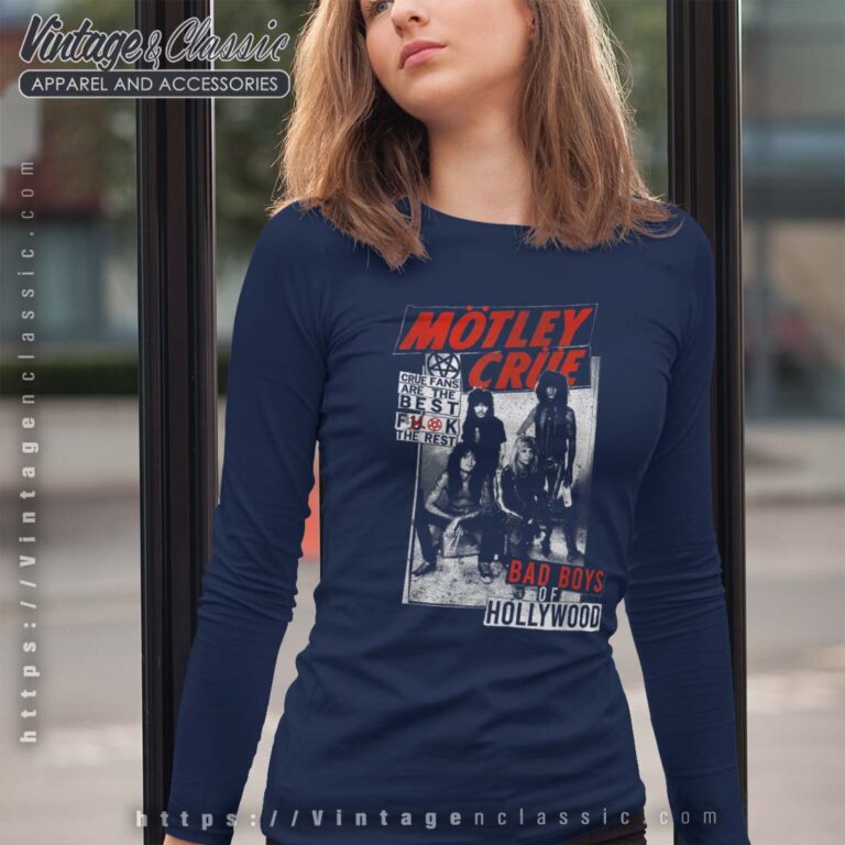 Motley Crue Bad Boys of Hollywood Longsleeves Motley Crue Bad Boys of Hollywood Longsleeves