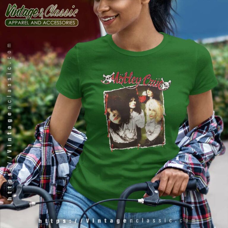 Motley Crue Dr Feelgood 1989 Women TShirt Motley Crue Dr Feelgood 1989 Women TShirt