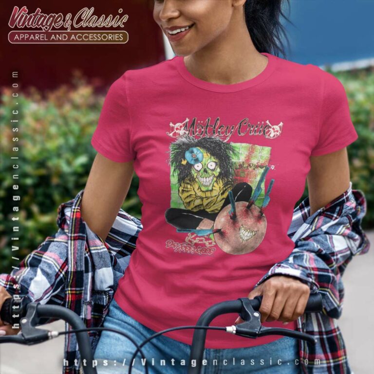 Motley Crue Dr Feelgood Absolutely Women TShirt Motley Crue Dr Feelgood Absolutely Women TShirt