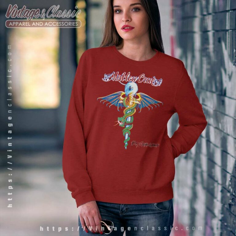 Motley Crue Dr Feelgood Sweatshirt Motley Crue Dr Feelgood Sweatshirt