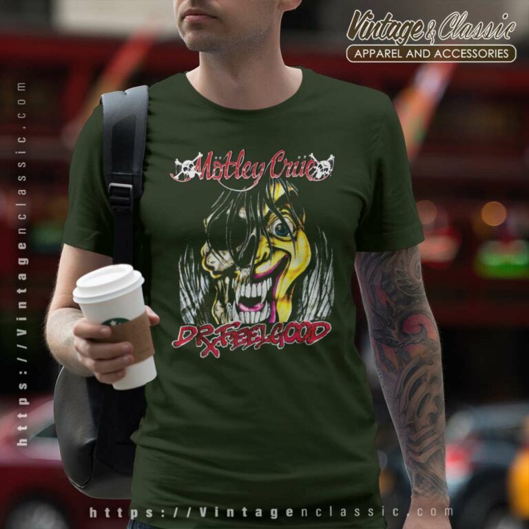 Motley Crue Dr Feelgood Tour T Shirt Motley Crue Dr Feelgood Tour T Shirt