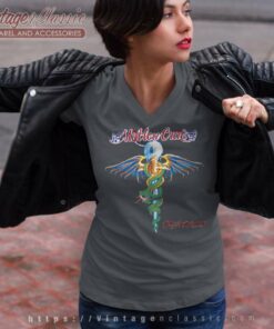 Motley Crue Dr Feelgood V Neck TShirt