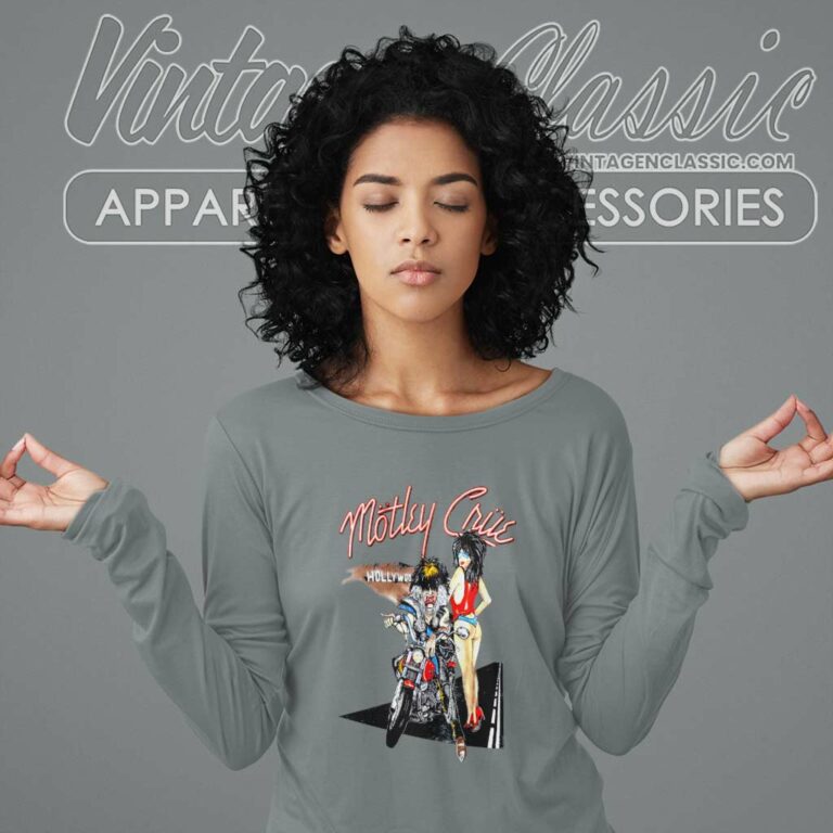 Motley Crue Girls Girls Girls Long Sleeve Tee Motley Crue Girls Girls Girls Long Sleeve Tee