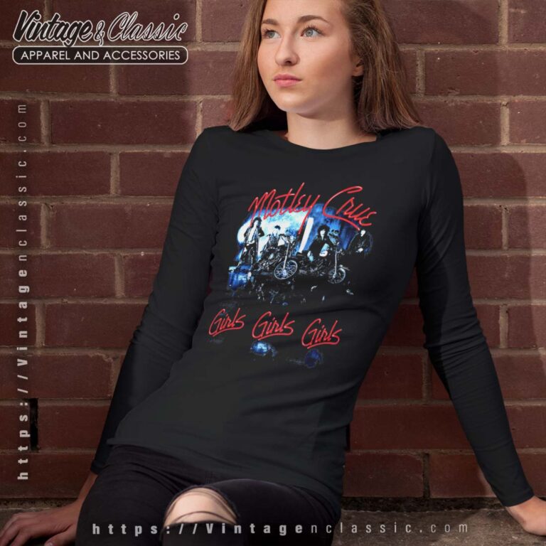 Motley Crue Girls Girls Girls Tracklist Longsleeves Motley Crue Girls Girls Girls Tracklist Longsleeves