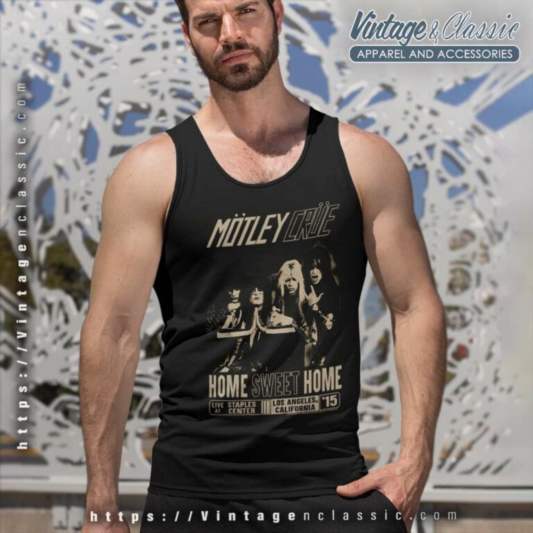 Motley Crue Home Sweet Home Tank Top Racerback Motley Crue Home Sweet Home Tank Top Racerback