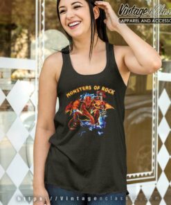 Motley Crue Monsters Of Rock Tank Top Racerback