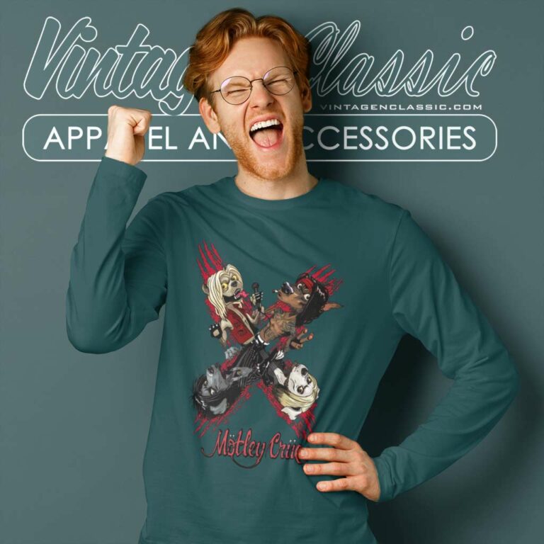 Motley Crue Shirt Dogs Of War Long Sleeve Tee Motley Crue Shirt Dogs Of War Long Sleeve Tee