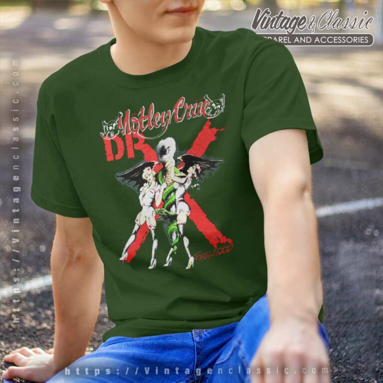 Motley Crue Shirt Dr Feelgood Tour T Shirt Motley Crue Shirt Dr Feelgood Tour T Shirt