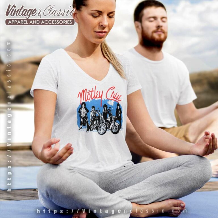 Motley Crue Shirt Girls Girls Girls Tour V Neck TShirt Motley Crue Shirt Girls Girls Girls Tour V Neck TShirt