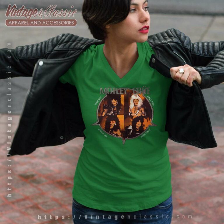 Motley Crue Shirt Shout At The Devil 1983 V Neck TShirt Motley Crue Shirt Shout At The Devil 1983 V Neck TShirt