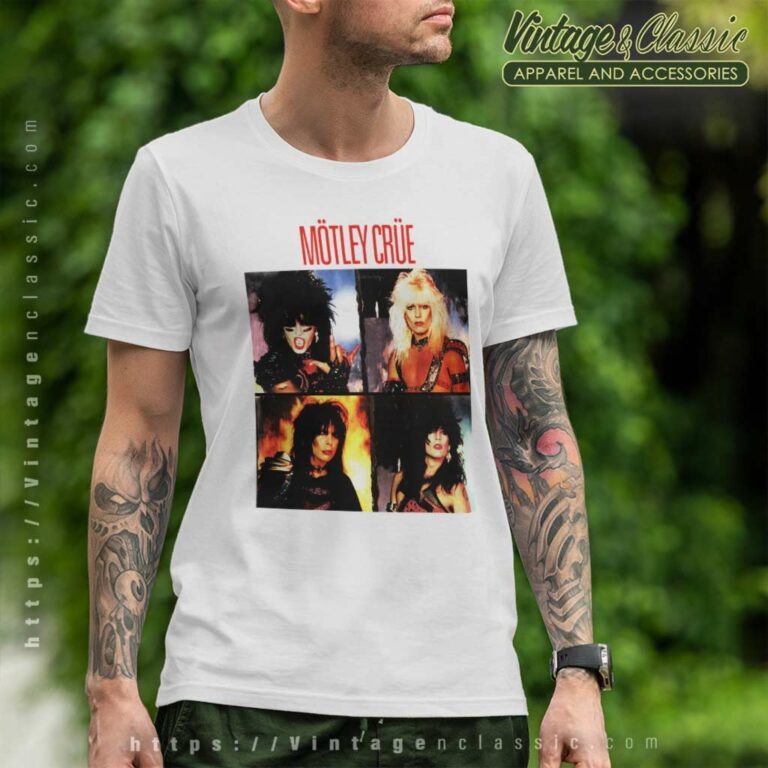 Motley Crue Shirt Shout At The Devil Album T Shirt Motley Crue Shirt Shout At The Devil Album T Shirt