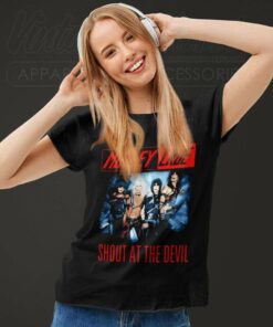 Motley Crue Shirt Shout At The Devil Women TShirt 1