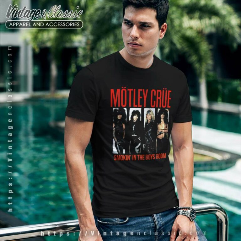 Motley Crue Shirt Smokin In The Boys Room T Shirt Motley Crue Shirt Smokin In The Boys Room T Shirt