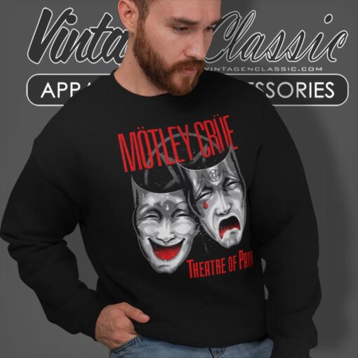 Motley Crue Shirt Theatre Of Pain Album