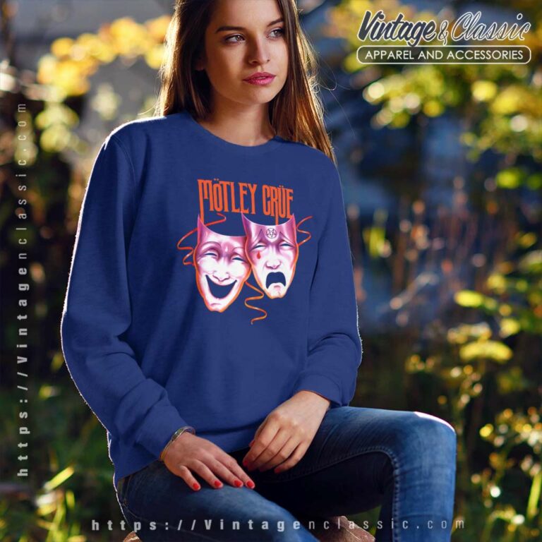 Motley Crue Shirt Theatre Of Pain Sweatshirt Motley Crue Shirt Theatre Of Pain Sweatshirt