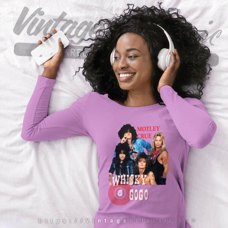 Motley Crue Shirt Whisky A Go Go Long Sleeve Tee Motley Crue Shirt Whisky A Go Go Long Sleeve Tee