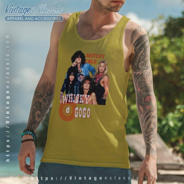 Motley Crue Shirt Whisky A Go Go Tank Top Racerback Motley Crue Shirt Whisky A Go Go Tank Top Racerback