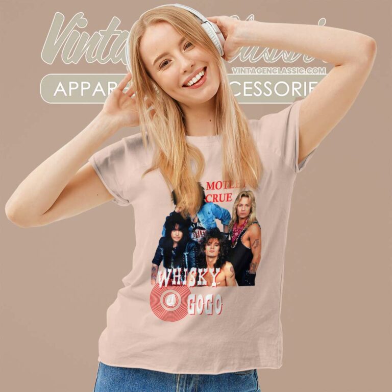 Motley Crue Shirt Whisky A Go Go Women TShirt Motley Crue Shirt Whisky A Go Go Women TShirt