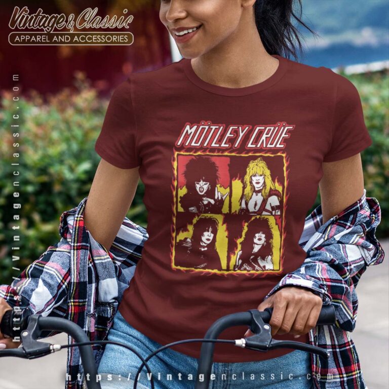 Motley Crue Shout At The Devil Flames Shirt Motley Crue Shout At The Devil Flames Shirt