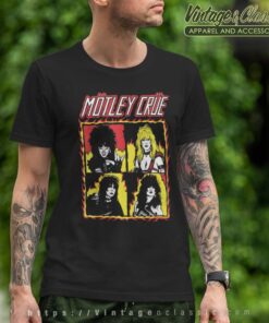 Motley Crue Shout At The Devil Flames Tshirt