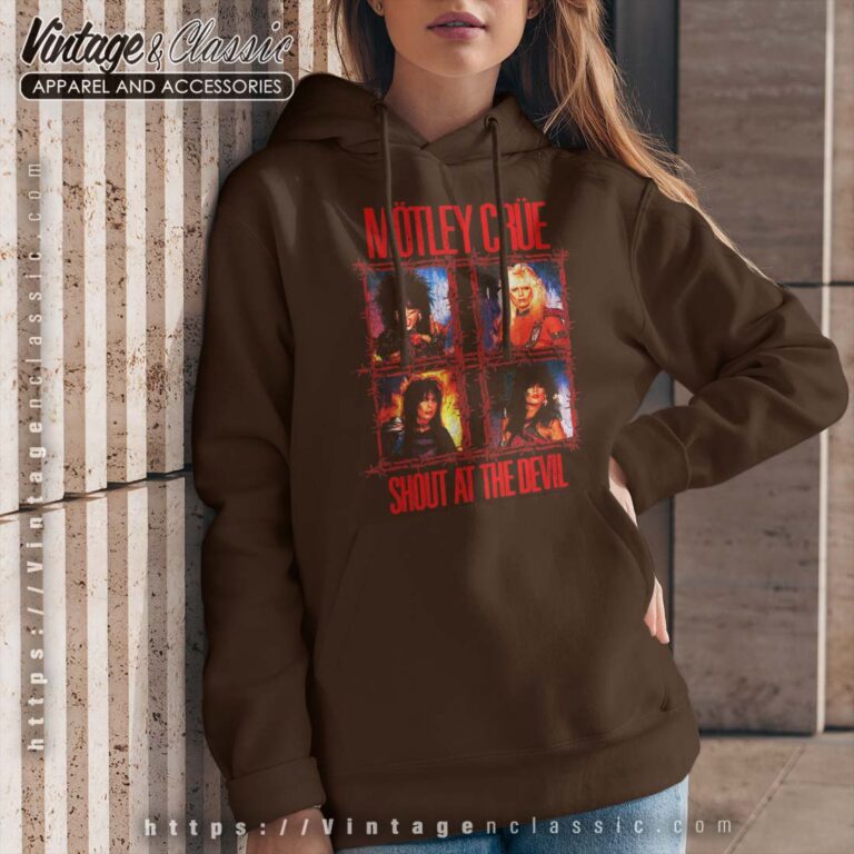 Motley Crue Shout At The Devil Hoodie 1 Motley Crue Shout At The Devil Hoodie 1