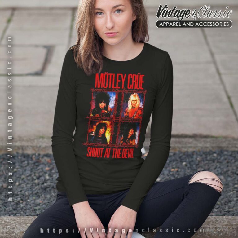 Motley Crue Shout At The Devil Longsleeves 1 Motley Crue Shout At The Devil Longsleeves 1