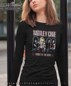 Motley Crue Shout At The Devil Longsleeves