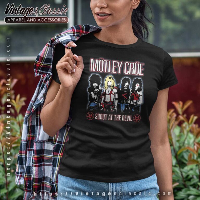 Motley Crue Shout At The Devil Shirt Motley Crue Shout At The Devil Shirt