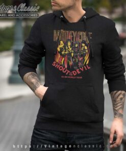 Motley Crue Shout At The Devil Tour 83 Men Hoodie