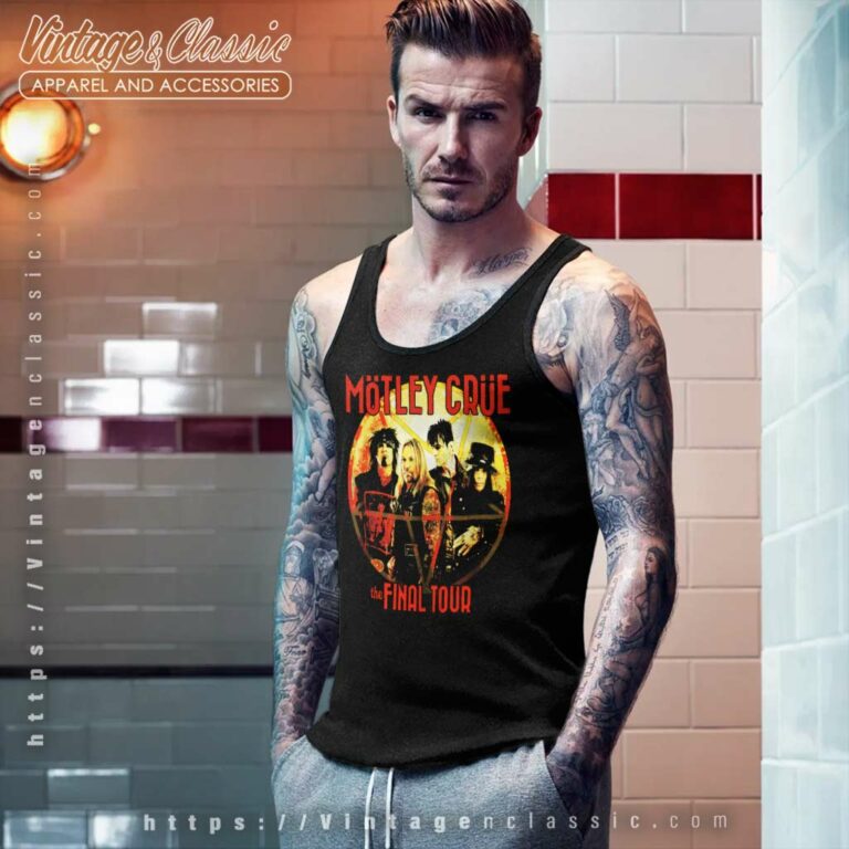 Motley Crue The Final Tour Tank Top Racerback Motley Crue The Final Tour Tank Top Racerback