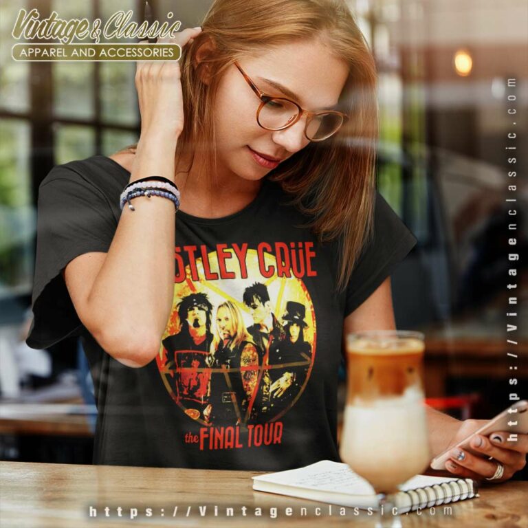Motley Crue The Final Tour Women TShirt Motley Crue The Final Tour Women TShirt