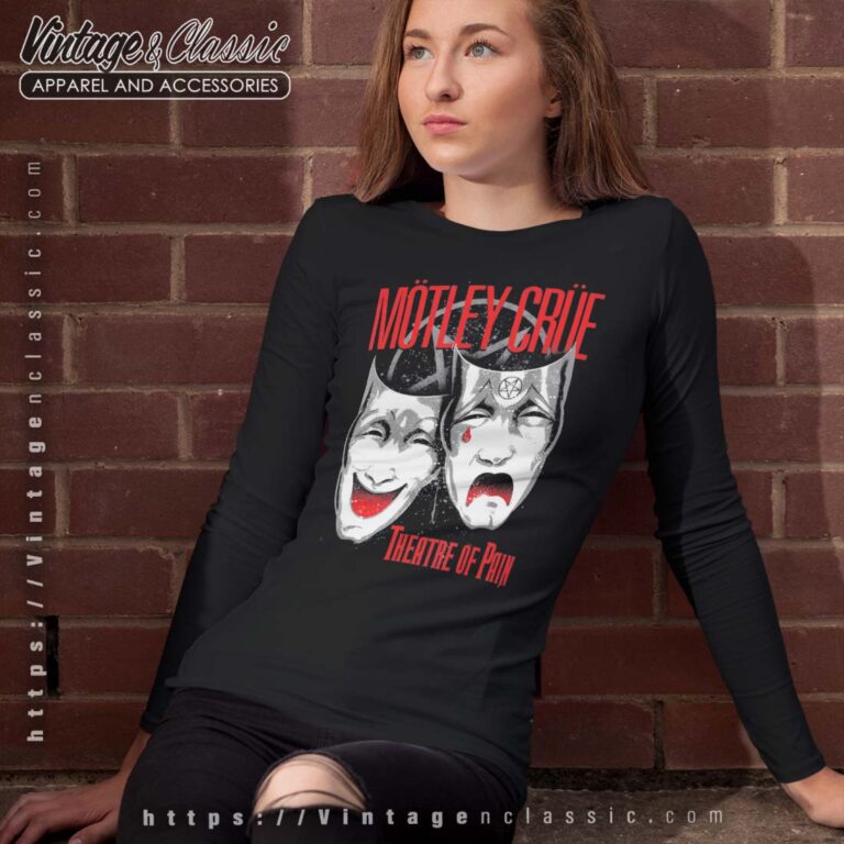 Motley Crue Theatre Of Pain Longsleeves Motley Crue Theatre Of Pain Longsleeves