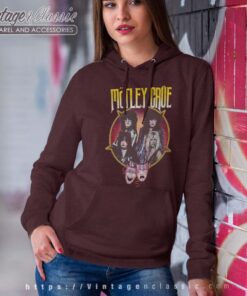 Motley Crue Theatre Of Pain Pentagram Hoodie