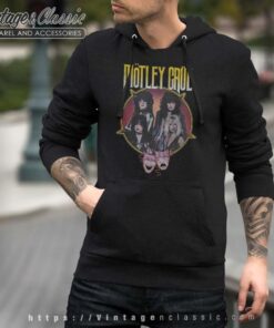 Motley Crue Theatre Of Pain Pentagram Men Hoodie