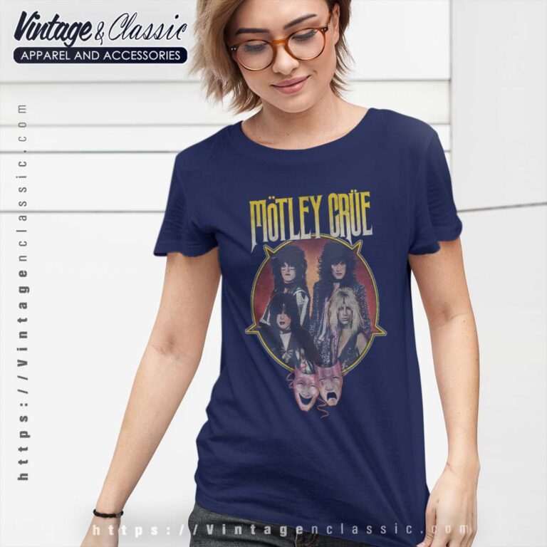 Motley Crue Theatre Of Pain Pentagram Shirt Motley Crue Theatre Of Pain Pentagram Shirt